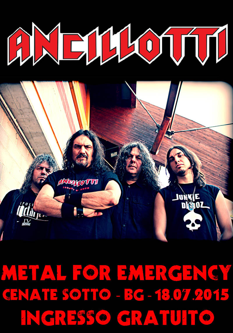 Metal for Emergency 2015 - Ancillotti