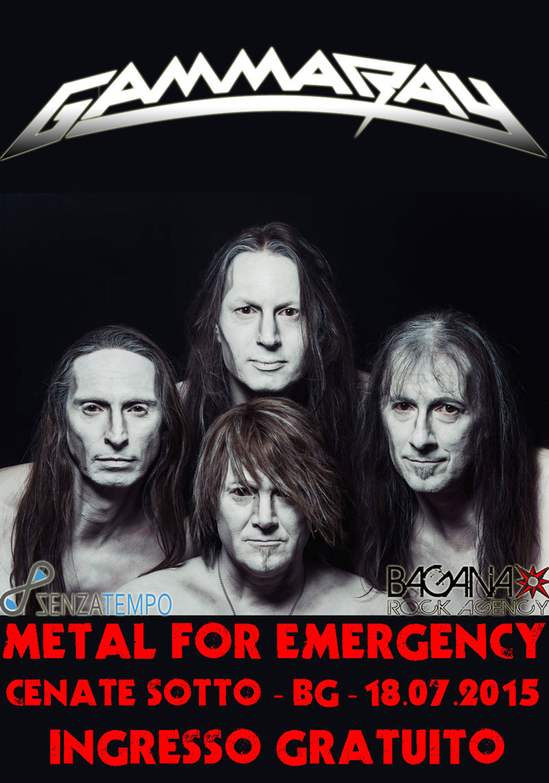 18 Luglio 2015 - Gamma Ray @ Metal for Emergency
